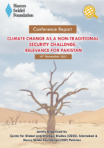 Climate Change as Non-Traditional Security Challenge: Relevance for Pakistan