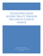 Telescoping Indus Waters Treaty through the Lens of Climate Change